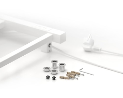 Электрический полотенцесушитель Сунержа Формат 26 80x50 30526-8050 цвет Матовый белый