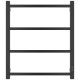 Электрический полотенцесушитель Сунержа Формат 26 60x50 31526-6050 цвет Матовый чёрный