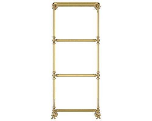 Водяной полотенцесушитель Сунержа Ренессанс 1386 1260х500 03-0281-1250 с полкой Золото