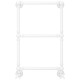 Водяной полотенцесушитель Сунержа Ренессанс 66x40 12-0280-6640 цвет Белый