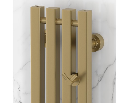 Водяной полотенцесушитель Сунержа Сатерленд PRO 120x15 32-0457-1215 цвет Золотой шёлк