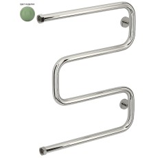 Водяной полотенцесушитель Сунержа Ш-образный 60x50 6021-0014-6050 цвет RAL 6021 Бледно-зелёный