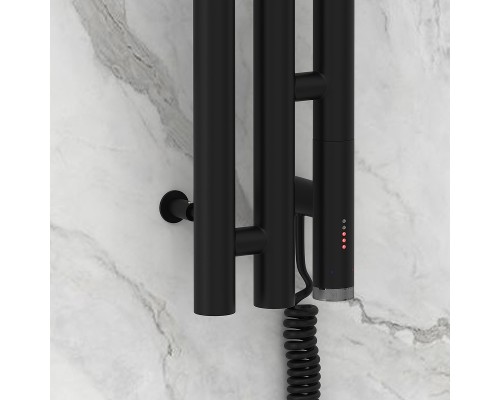 Электрический полотенцесушитель Сунержа Терция 3.0 120x10.6 31-5845-1211 цвет Матовый чёрный