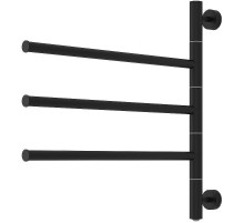 Электрический полотенцесушитель Сунержа Триада 540х585 31-0822-0540 Черный матовый