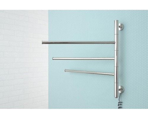 Электрический полотенцесушитель Сунержа Триада 540х585 31-0822-0540 Черный матовый