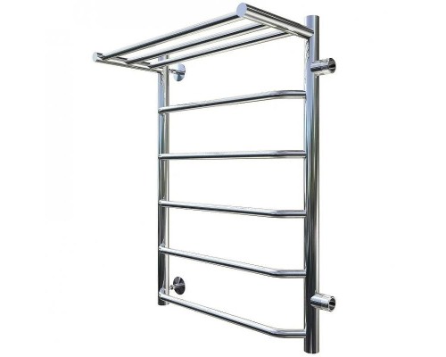 Водяной полотенцесушитель Тругор Браво 1 П ПМ R 80x40 с полкой Хром