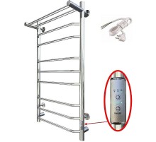 Электрический полотенцесушитель Тругор Браво Пэк СП 3 П 80x50 с полкой Хром