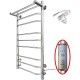 Электрический полотенцесушитель Тругор Браво Пэк СП 3 П 80x50 с полкой Хром
