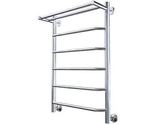Водяной полотенцесушитель Тругор Браво 1 П НП 80x50 с полкой Хром
