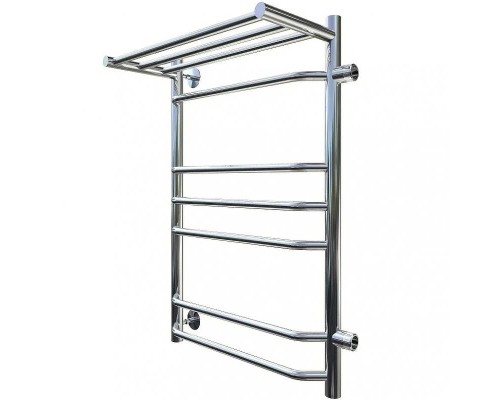 Водяной полотенцесушитель Тругор Браво 3 П ПМ R 80x40 с полкой Хром