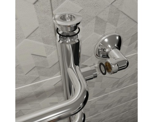 Водяной полотенцесушитель Тругор Идеал ПМ 3 50х80х50 цвет Хром