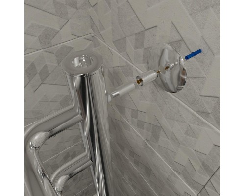 Водяной полотенцесушитель Тругор Идеал ПМ 3 50х80х50 цвет Хром