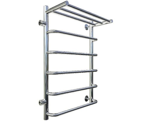 Водяной полотенцесушитель Тругор Идеал 1 П ПМ 80x50 с полкой Хром
