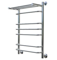 Водяной полотенцесушитель Тругор Идеал 3 П НП 80x50 с полкой Хром