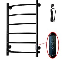 Электрический полотенцесушитель Тругор ПЭК 5 СП 80x50 Черный