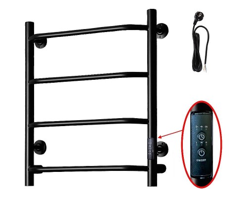 Электрический полотенцесушитель Тругор ПЭК 6 СП 60x50 Черный