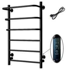 Электрический полотенцесушитель Тругор ПЭК 19 СП 80x50 Черный