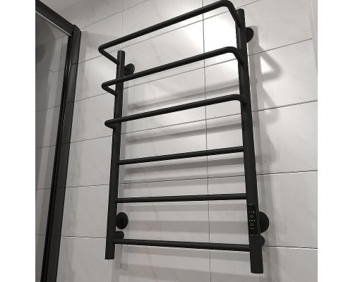 Электрический полотенцесушитель Тругор ПЭК 19 СП 80x50 Черный