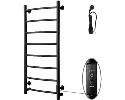 Электрический полотенцесушитель Тругор Пэк сп 5 100х50 Черный