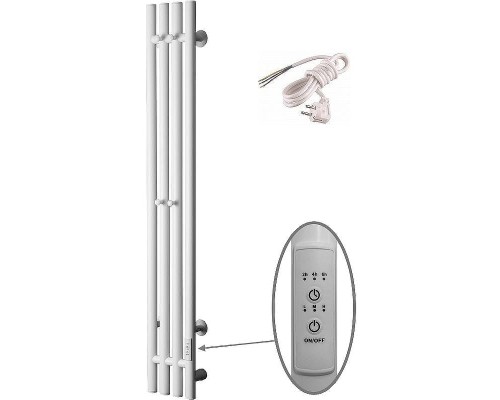 Электрический полотенцесушитель Тругор Вектор ПЭК СП 120x15 Белый