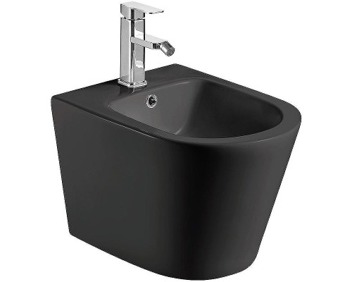 Биде AQUAme AQM2101MB подвесное Черное матовое