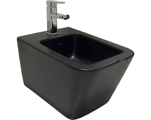 Биде CeramaLux NS5370MB подвесное Черное матовое