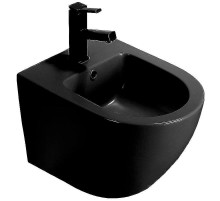 Биде CeramaLux 2342MB подвесное Черное матовое