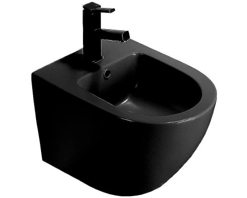 Биде CeramaLux 2342MB подвесное Черное матовое