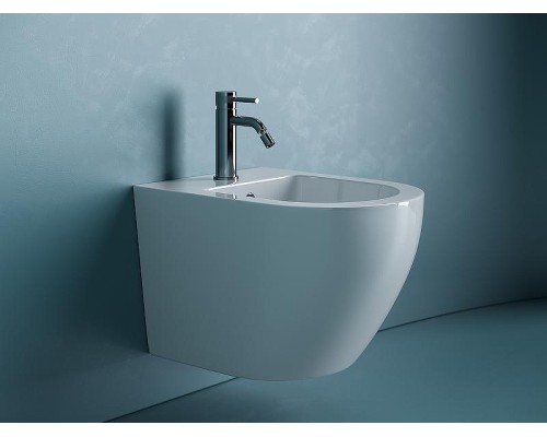 Биде Ceramicanova Uno CN11002 подвесное Белое