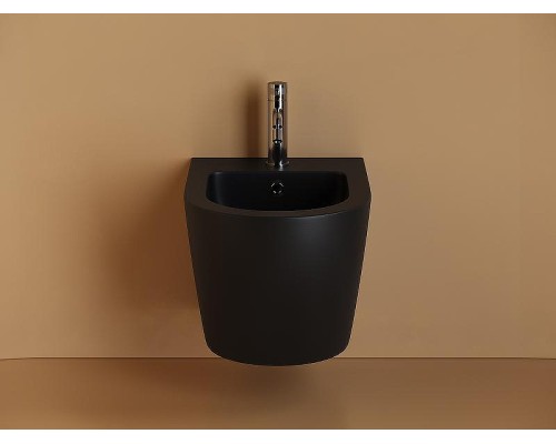 Биде Ceramicanova Uno CN11002MB подвесное Черное матовое