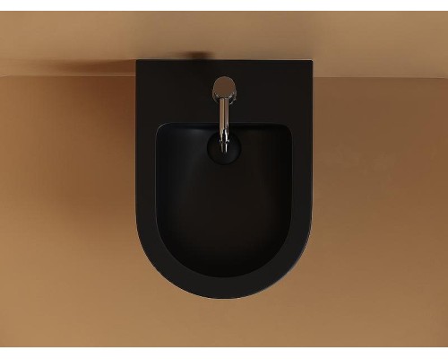 Биде Ceramicanova Uno CN11002MB подвесное Черное матовое
