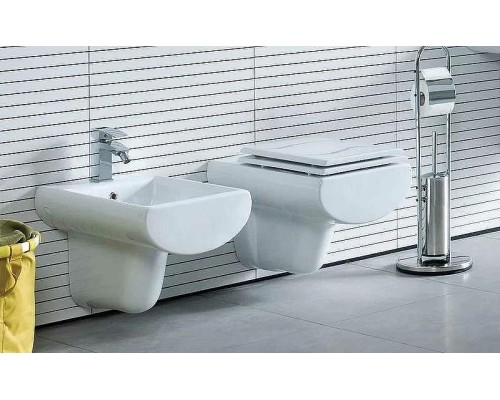 Биде Creavit Slim SM510.00000 подвесное Белое