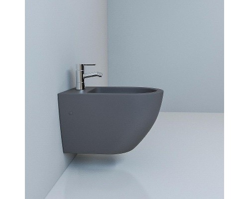 Биде Esbano Garcia ESVBGARCGM подвесное Серое матовое