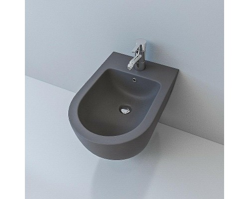 Биде Esbano Garcia ESVBGARCGM подвесное Серое матовое