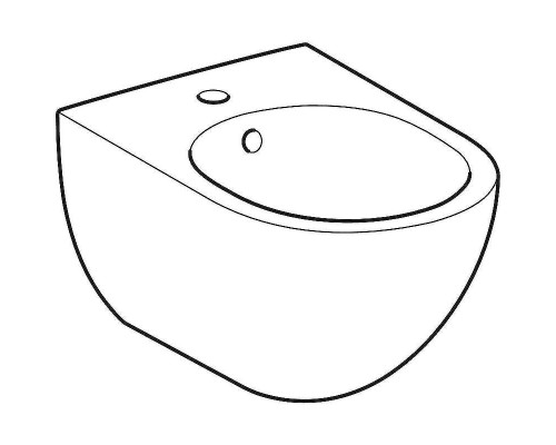 Биде Geberit Acanto 500.601.01.2 без крышки