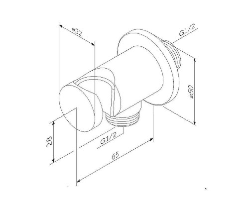 Шланговое подключение AM.PM F0602122 Черное матовое