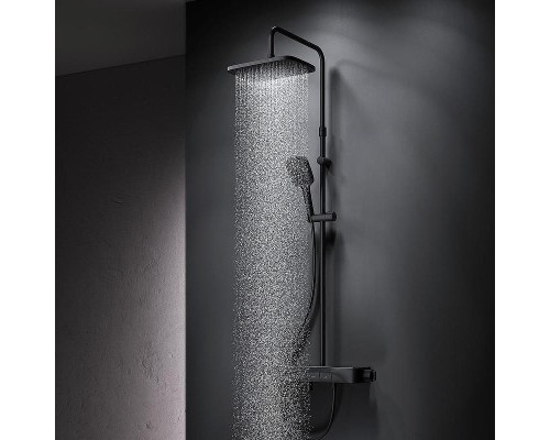 Душевая система AM.PM Func F078F722 Черная матовая