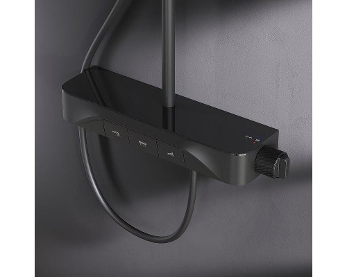 Душевая система AM.PM Func F078F722 Черная матовая