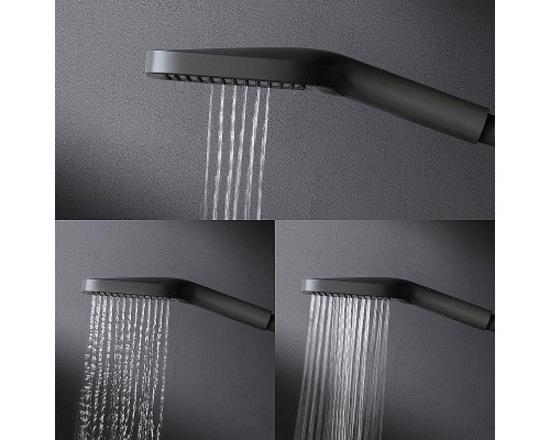 Душевая система AM.PM Func F078F722 Черная матовая