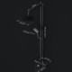 Душевая система AM.PM Like F0780522 с термостатом Черная матовая