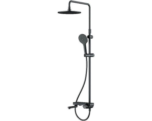 Душевая система AM.PM Like F0780722 Черная матовая