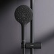 Душевая система AM.PM Like F0780722 Черная матовая