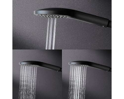 Душевая система AM.PM Like F0780722 Черная матовая