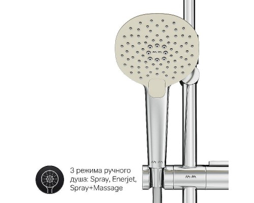 Душевая система AM.PM Spirit V2.0 F0770A100 Хром