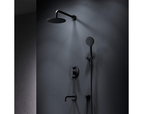 Душевая система AM.PM X-Joy FB85A3RH32 цвет Черный матовый