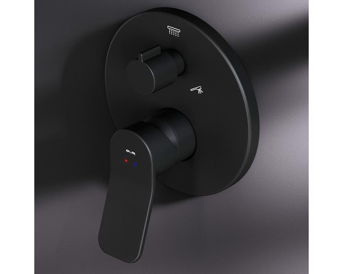 Душевая система AM.PM X-Joy FB85A3RH32 цвет Черный матовый