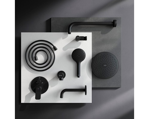 Душевая система AM.PM X-Joy FB85A3RH32 цвет Черный матовый