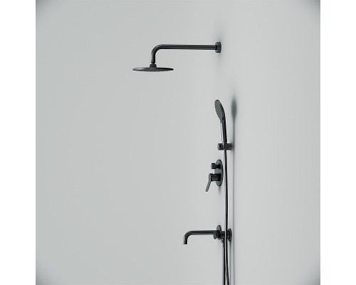 Душевая система AM.PM X-Joy FB85A3RH32 цвет Черный матовый