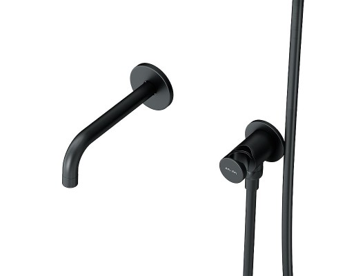 Душевая система AM.PM X-Joy FB85A3RH32 цвет Черный матовый