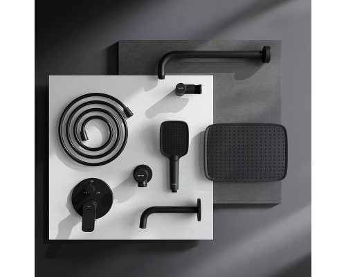 Душевая система AM.PM X-Joy FB85A3RH42 цвет Черный матовый